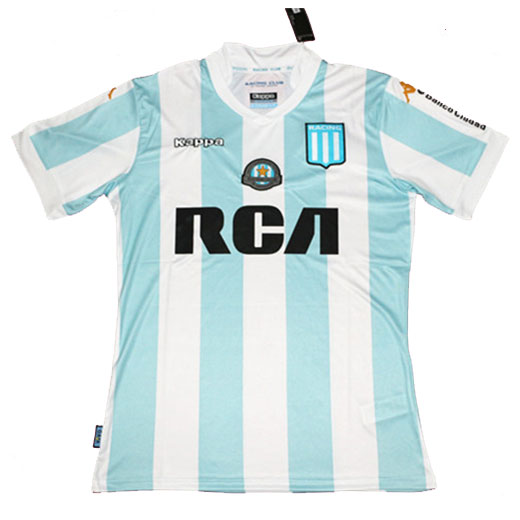Argentina Racing Club 2017/18 Home Soccer Jersey